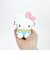 サンリオ ハローキティ お座り型シリコンがまぐちポーチ 3D POCHI ライトブルー Sanrio
