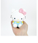 サンリオ ハローキティ お座り型シリコンがまぐちポーチ 3D POCHI ライトブルー Sanrio