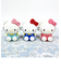 サンリオ ハローキティ お座り型シリコンがまぐちポーチ 3D POCHI ライトブルー Sanrio
