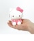 サンリオ ハローキティ お座り型シリコンがまぐちポーチ 3D POCHI ピンク Sanrio