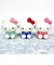 サンリオ ハローキティ お座り型シリコンがまぐちポーチ 3D POCHI ピンク Sanrio