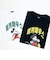 ディズニー ミッキーマウス ハングルシリーズ Ｔシャツ(ブラック) Mサイズ アパレル Disney
