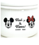 ディズニー ミッキー＆ミニー ホーロー両手鍋(16cm) キッチン Disney 日本製