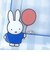 ミッフィー チェキホルダー ブルー miffy