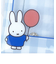 ミッフィー チェキホルダー ブルー miffy