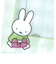 ミッフィー チェキホルダー グリーン miffy