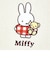 ミッフィー ワッペン3ポケットポーチ ギンガムシリーズ レッド miffy