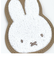 ミッフィー miffy ラゲージタグ サガラ刺? ホワイト トラベル
