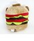 サンリオ ハンギョドン ハンギョハンバーガー ダイカットクッション インテリア