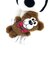 SNOOPY スヌーピー＆ベア チェック ぬいぐるみ Ｍ マスコット 人形 インテリア