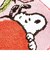 スヌーピー フレッシュフルーツ トイレマット レッド SNOOPY