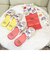 スヌーピー フレッシュフルーツ ペーパーホルダーカバー レッド SNOOPY