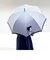内藤ルネ 傘 グレー 雨傘 レイン用品 雨具 ドーム型 長傘