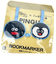 ピングー(PINGU)×松本セイジ 刺繍ブックマーカー（PINGU&PINGA） しおり 文具