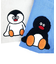 ピングー(PINGU)×松本セイジ 相良刺繍巾着（PINGU） 小物入れ