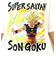 ドラゴンボール 超元気玉 Tシャツ(ホワイト) 悟空 3Lサイズ アパレル ジャンプ