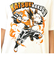 僕のヒーローアカデミア 爆豪 Tシャツ(ホワイト) Lサイズ アパレル ジャンプ ヒロアカ かっちゃん