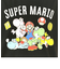 スーパーマリオ マリオカート カラフルヨッシー Tシャツ(ブラック) Mサイズ アパレル 任天堂