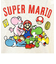 スーパーマリオ マリオカート カラフルヨッシーTシャツ(ホワイト) LLサイズ アパレル 任天堂