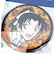 名探偵コナン 遠山和葉 グリッター缶バッジ vol.2 日本製