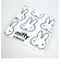 ミッフィー miffy ダイカット携帯おしぼりケース ランチ