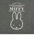 ミッフィー  miffy かお Tシャツ ブラック Lサイズ アパレル
