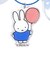 ミッフィー miffy チェキ収納＆バッジホルダー ブルー 推し活