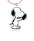 スヌーピー チェキ&バッジホルダー (ピンク) 推し活 SNOOPY