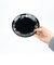 内藤ルネ フラワー 小皿 ブラック 食器 キッチン 日本製