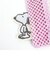 スヌーピー メッシュキーケース ピンク ミニポーチ SNOOPY