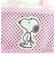 スヌーピー メッシュミニチュアバッグボールチェーン ピンク ミニポーチ SNOOPY