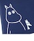 ムーミン ポケット Tシャツ (ネイビー) Mサイズ アパレル