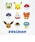 ポケットモンスター キッズ パルデアフェイス Tシャツ(ホワイト) 130cm アパレル ポケモン