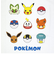 ポケットモンスター キッズ パルデアフェイス Tシャツ(ホワイト) 130cm アパレル ポケモン