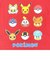 ポケットモンスター キッズ パルデアフェイス Tシャツ(レッド) 130cm アパレル ポケモン