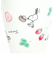 スヌーピー ストロベリー  木蓋付タンブラー コップ FRUITS SERIES SNOOPY