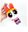 パワーパフガールズ ぬいぐるみマスコット ブロッサム ぬいぐるみ インテリア ボールチェーン付