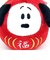 スヌーピー 福だるま キーチェーンマスコット SNOOPY