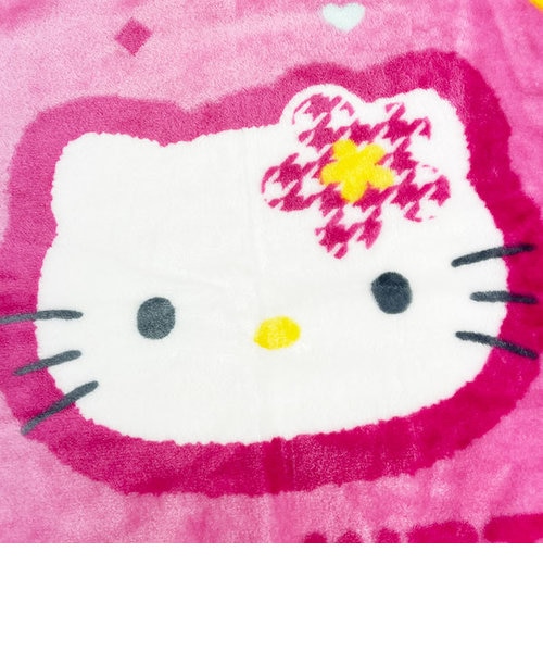 Rady ハローキティ ブランケット ひざ掛け 国内発*Pottery Barn ハローキティ ハート スローブランケット