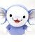ドラえもん チンプイ とことこくらぶ ぬいぐるみ インテリア パープル