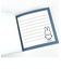 ミッフィー MIFFY & ANIMALS スクエアメモ (ブルー) 文具  日本製