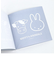 ミッフィー MIFFY & ANIMALS スクエアメモ (ブルー) 文具  日本製