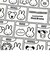 ミッフィー MIFFY & ANIMALS 巾着袋 (ブロック) スクール ランチ 日本製