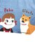 ペコちゃん ペコとしばた A4トートバッグ (ネイビー)