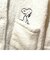 スヌーピー 着る毛布 (アイボリー) Mサイズ アパレル ブランケット SNOOPY