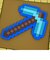 マインクラフト アイテムフレームシリコンポーチ(ダイアモンドのツルハシ) マイクラ
