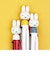 ミッフィー miffy & ANIMALS 3色ボールペン (レッド) 文具  日本製