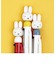 ミッフィー miffy & ANIMALS 3色ボールペン (レッド) 文具  日本製