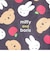 ミッフィー miffy ミッフィーアンドボリス リボン巾着  ブラウン ポーチ 小物入れ コップ入れ キッズ