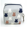 ミッフィー miffy ミニキューブポーチ ネイビー 小物入れ メイクポーチ ナスカン付き
